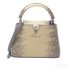 Louis Vuitton Capucines Lizard Leather