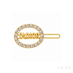 Dior Hairclip JAdior Crystal Gold Jewelry – Gold
