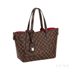 Louis Vuitton Damier Ebene Hampstead MM Tote Bag Brown