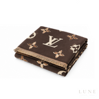 Louis Vuitton Monogram Scarf – Dark Brown