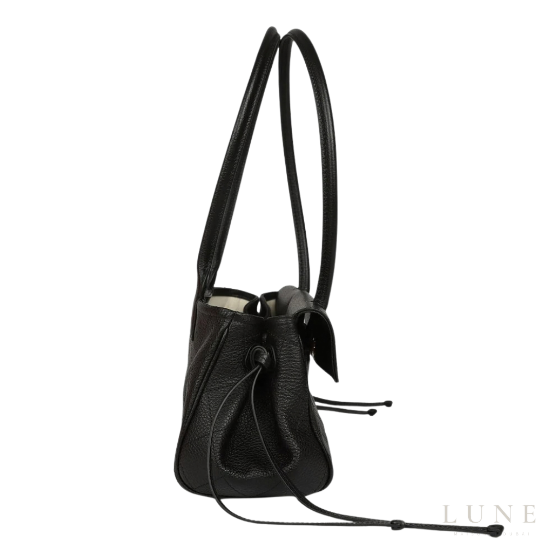 Chanel Bag | Grained Calfskin Stitched Urban Essentials Small Shopping Bag – Black