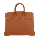 Hermès Birkin 25 Bag - Gold Togo