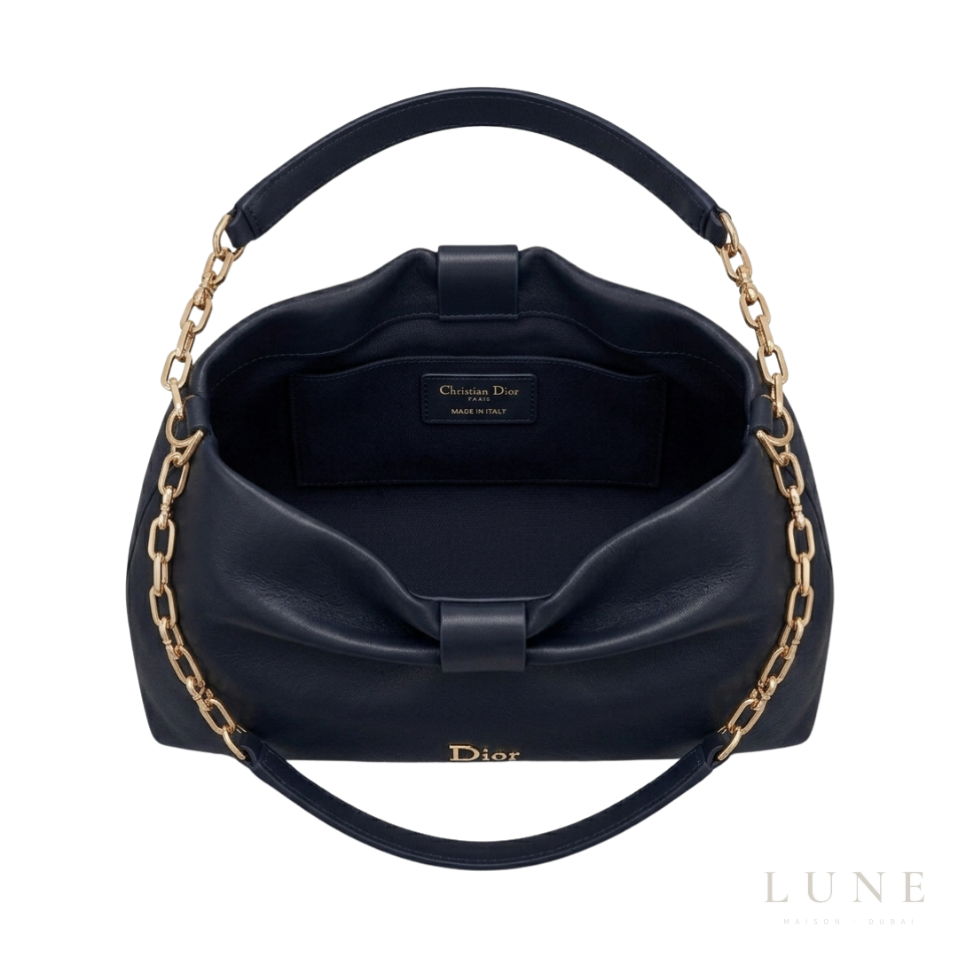 Dior Bow Bag – Navy Blue - View 4
