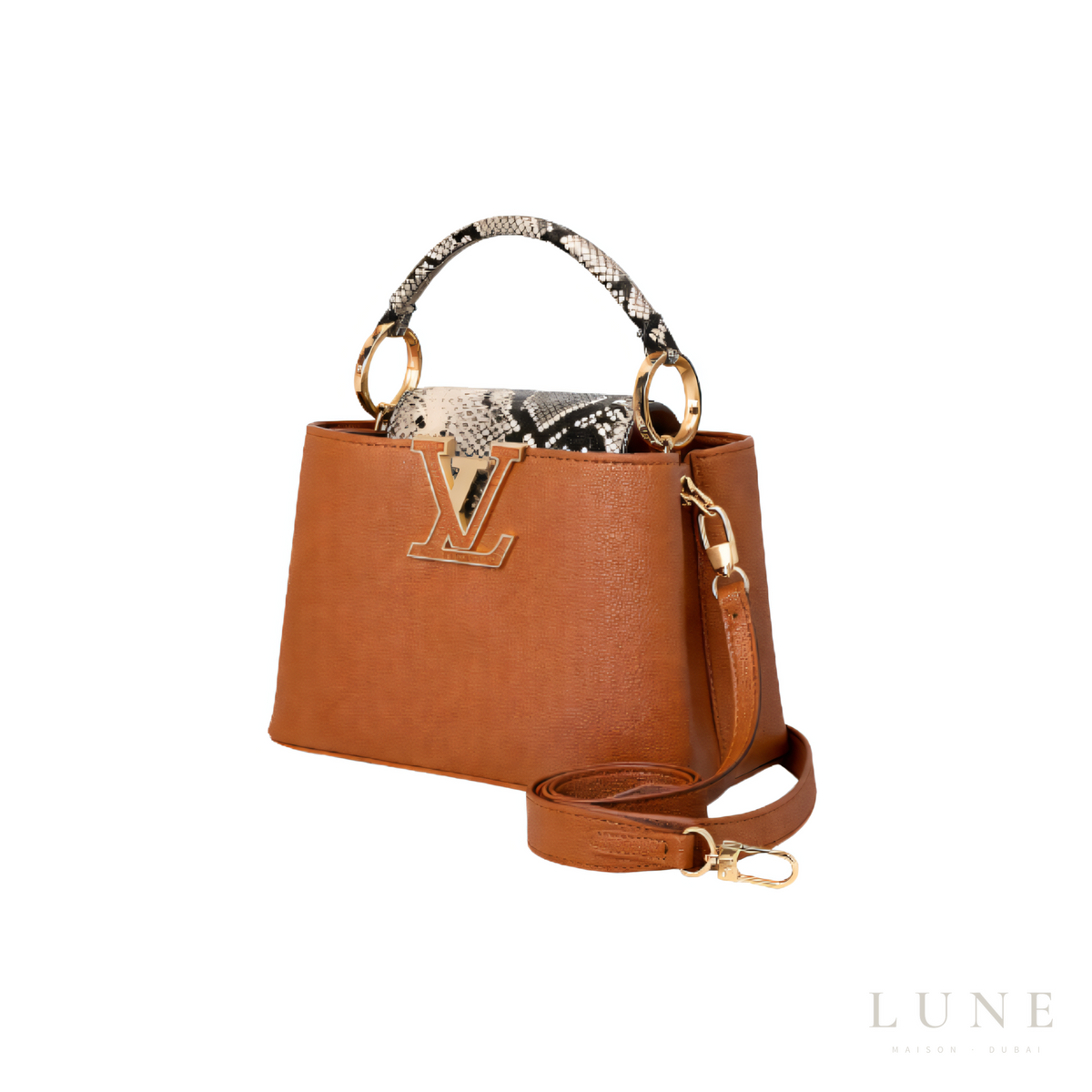Louis Vuitton Capucines Taurillon Brown