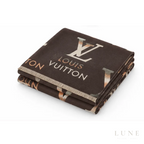Louis Vuitton Monogram Scarf – Dark Brown