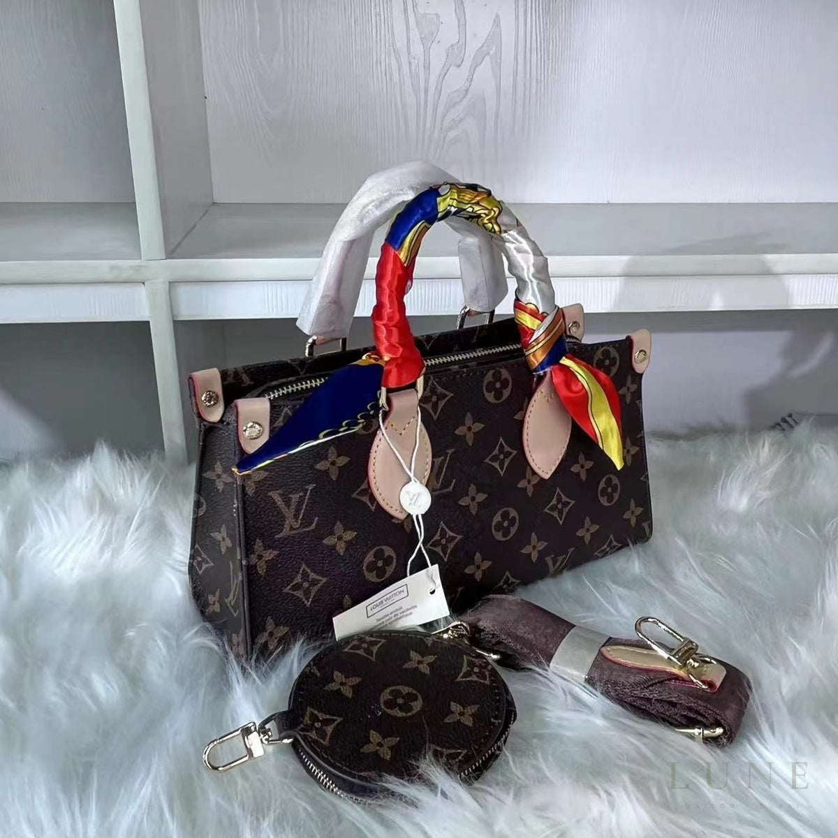 Louis Vuitton OnTheGo Bag – Brown