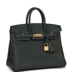 Hermès Birkin 25 Vert Fonce Togo
