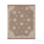 Chanel | Scarf CC Monogram Taupe - View 1