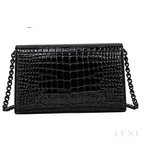 Saint Laurent Uptown Envelope Bag – Black