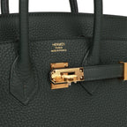 Hermès Birkin 25 Vert Fonce Togo