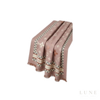 Louis Vuitton Monogram Heart Beige Rose Scarf
