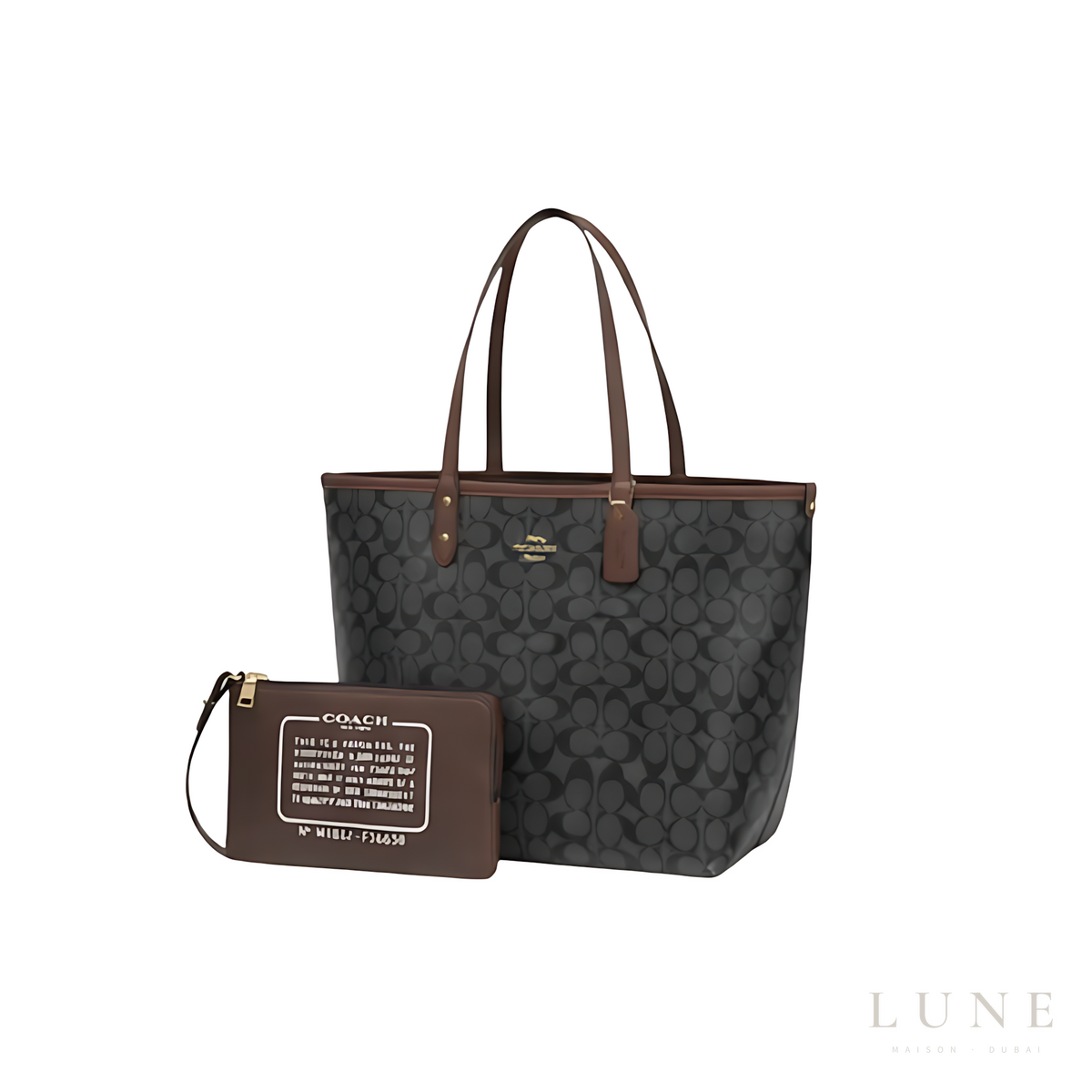 Coach City Tote Signature Canvas