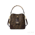 Fendi Boston 365 Medium Brown Black