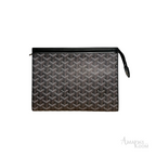 Goyard Pattern Clutch – Grey - View 1