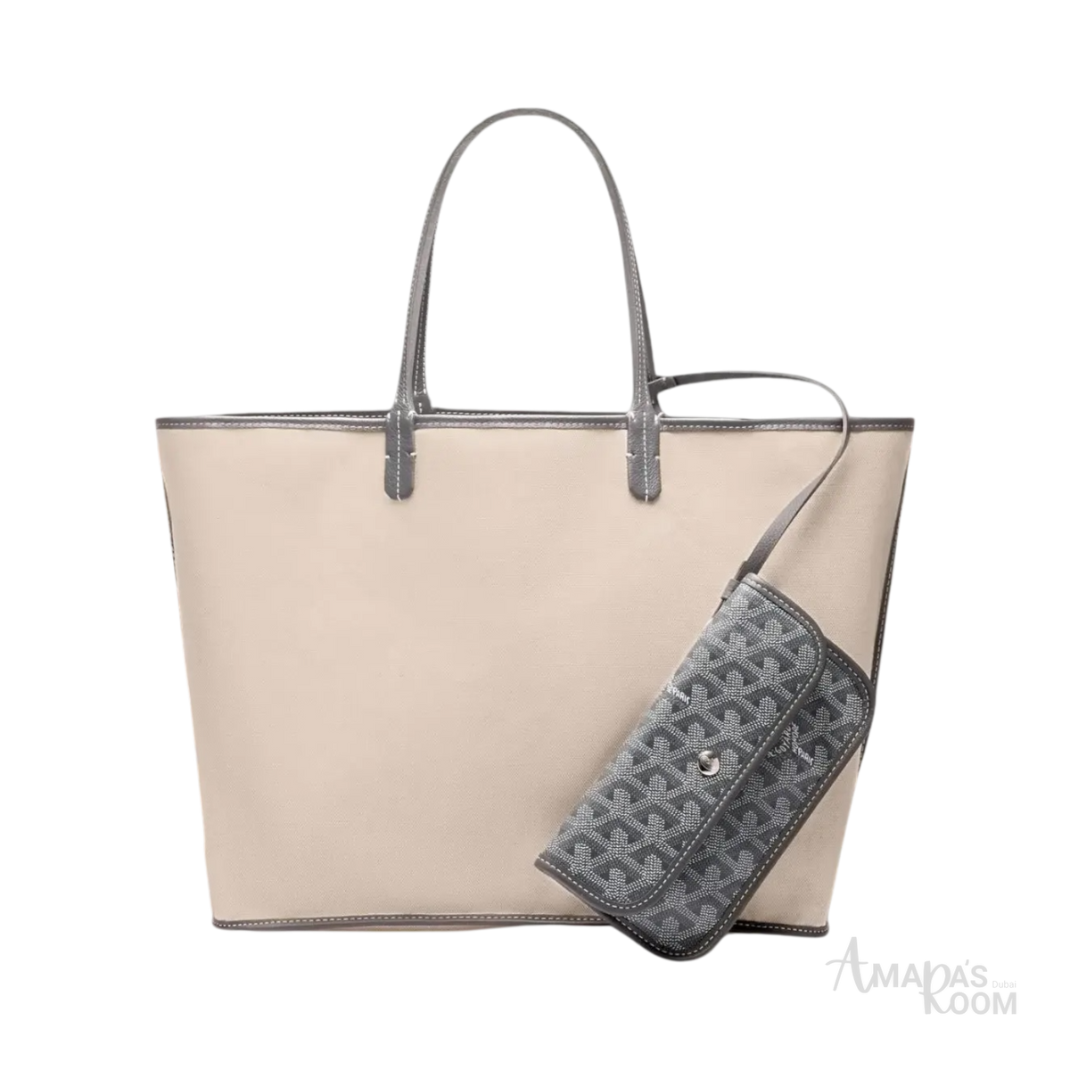Goyard Saint Louis Tote Bag PM – Grey - View 2