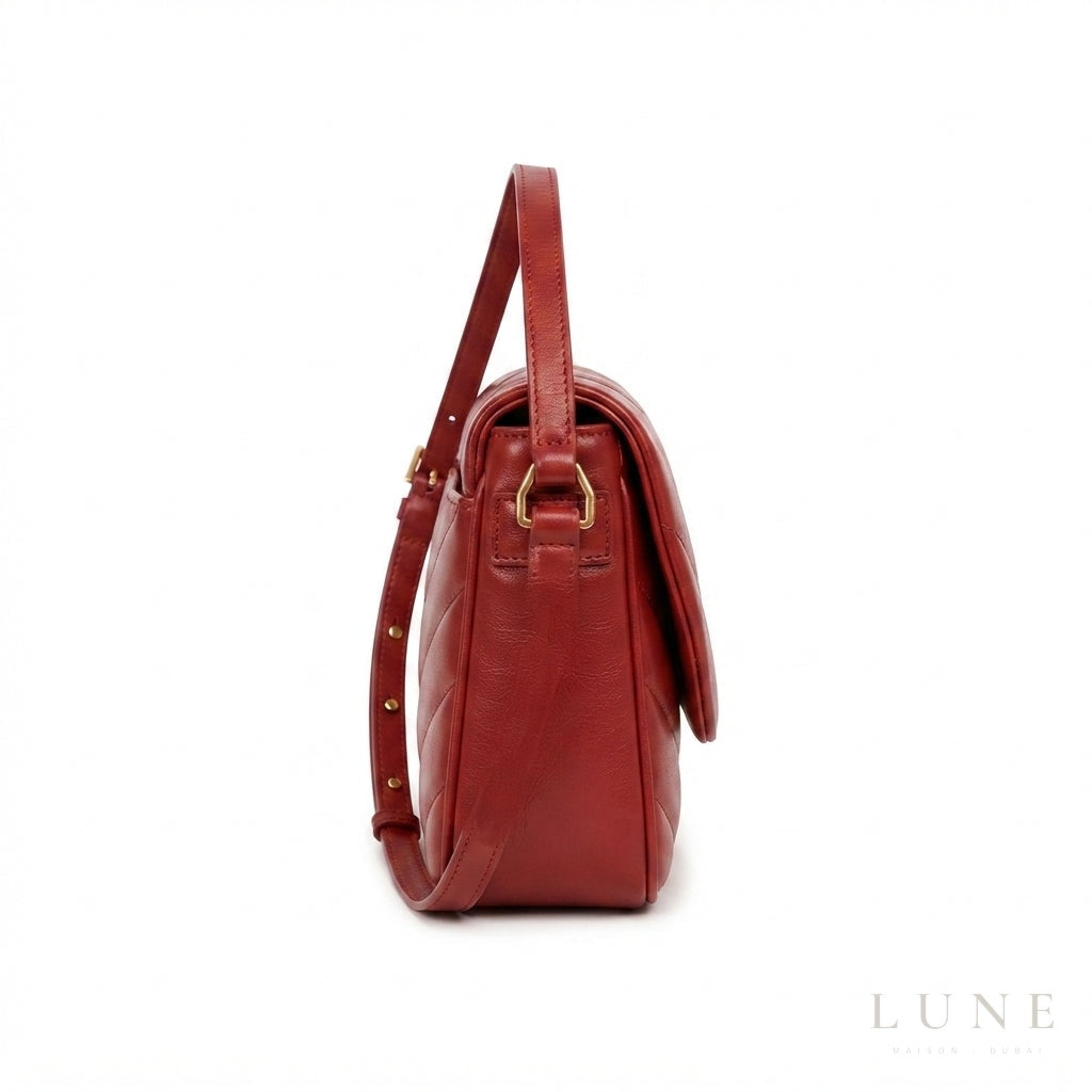 Saint Laurent Loulou Toy Bag – Red - View 3