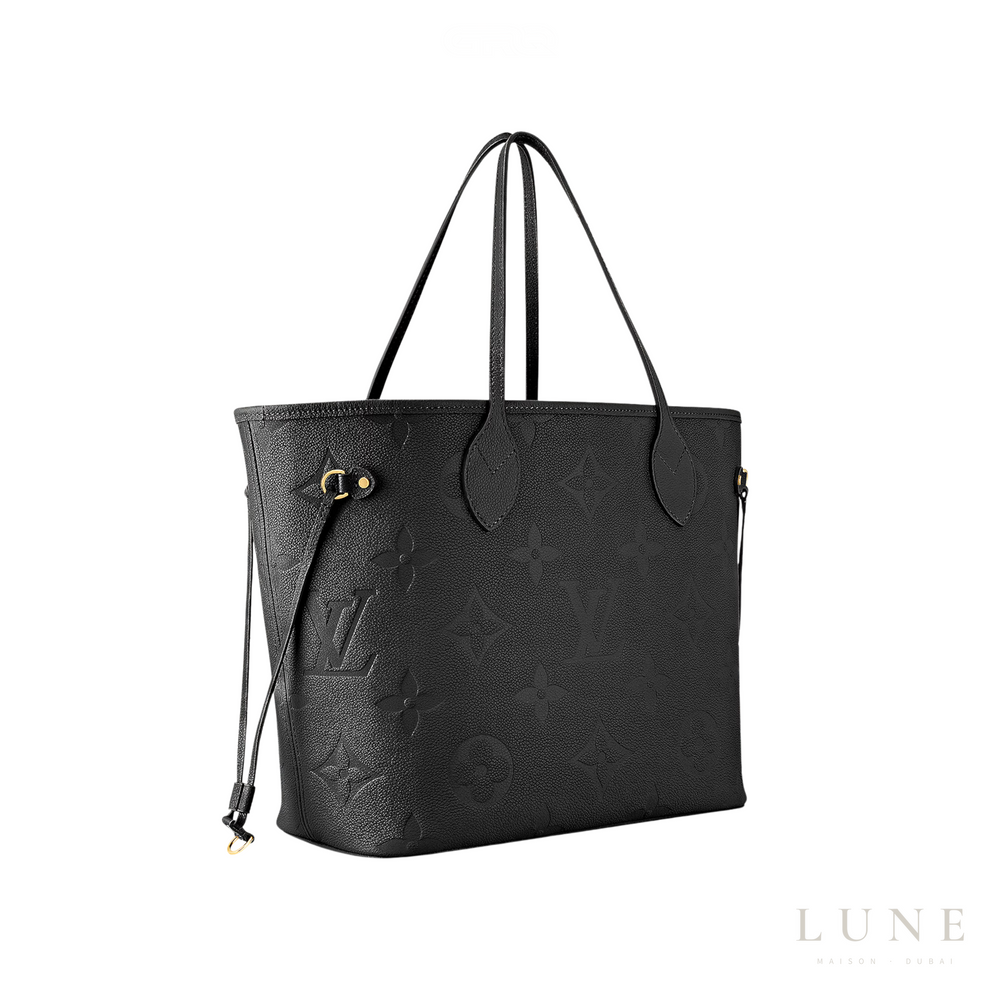 Louis Vuitton Neverfull MM Black Monogram