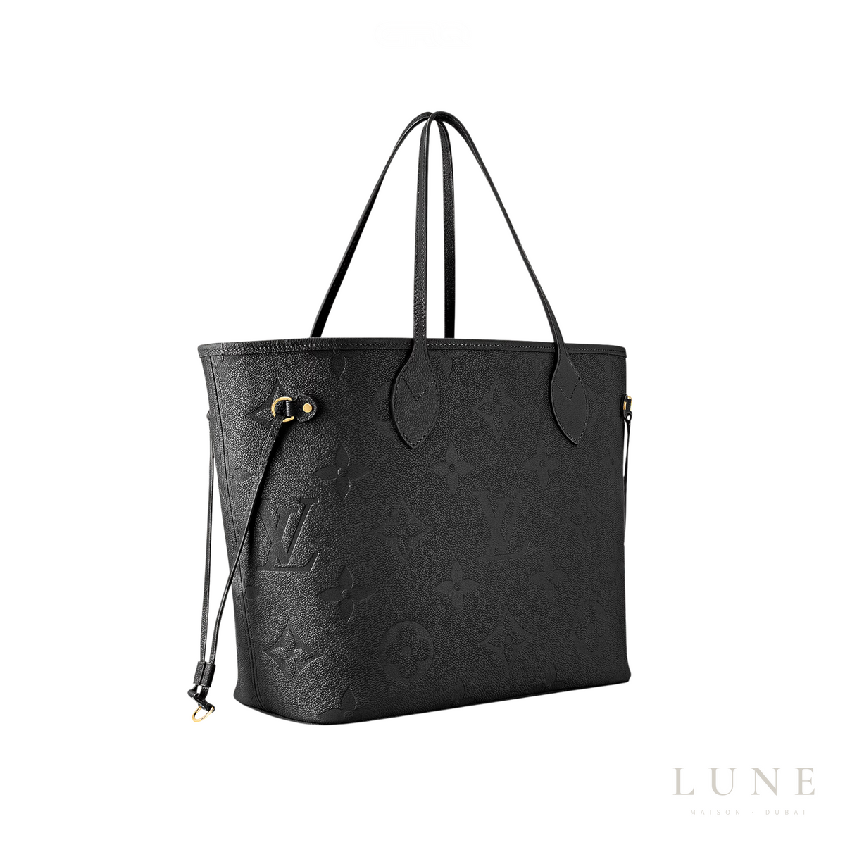 Louis Vuitton Neverfull MM Black Monogram