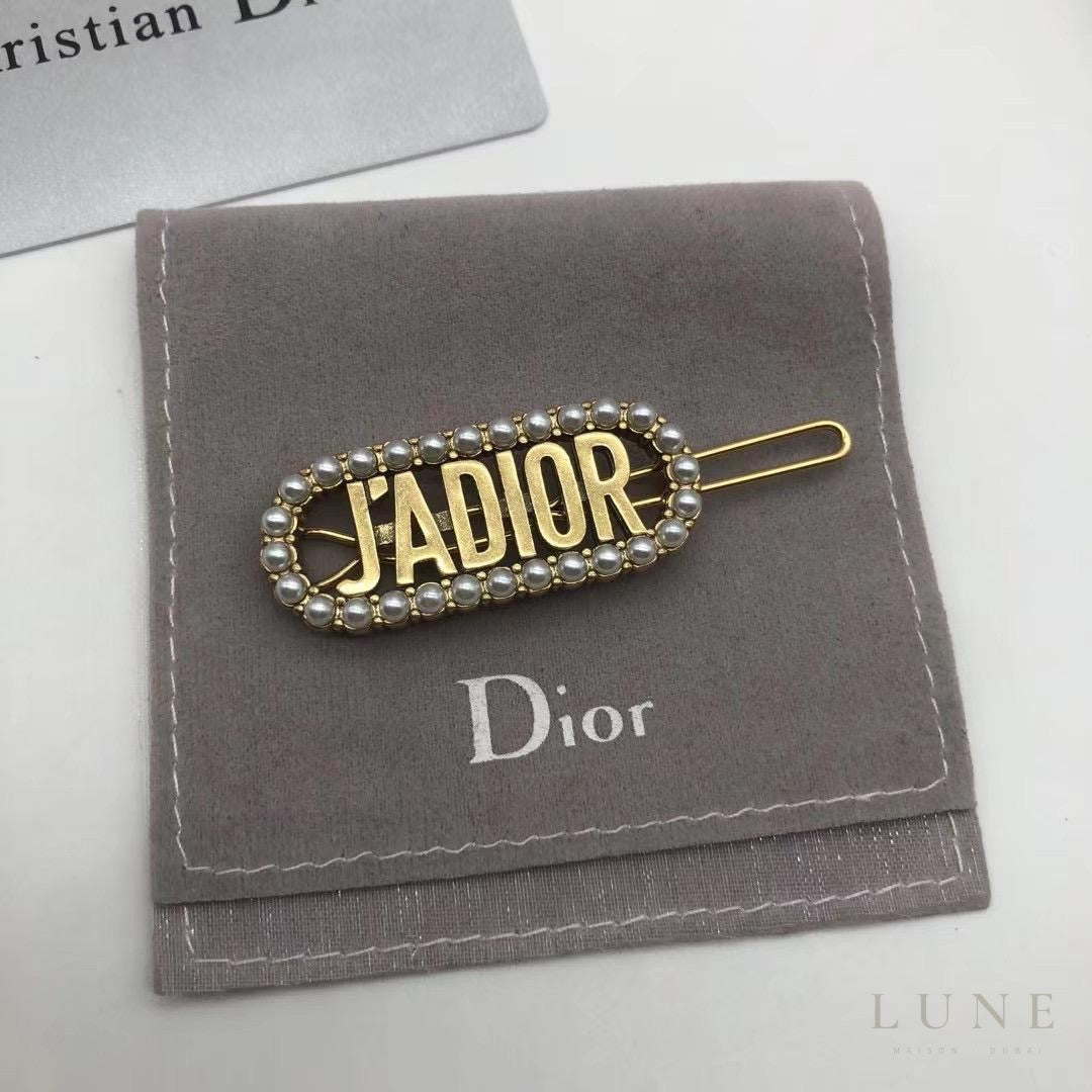 Dior Hairclip JAdior Jewelry – Gold