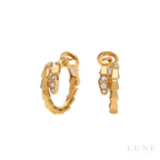Bvlgari Yellow Gold and Diamond Serpenti Viper