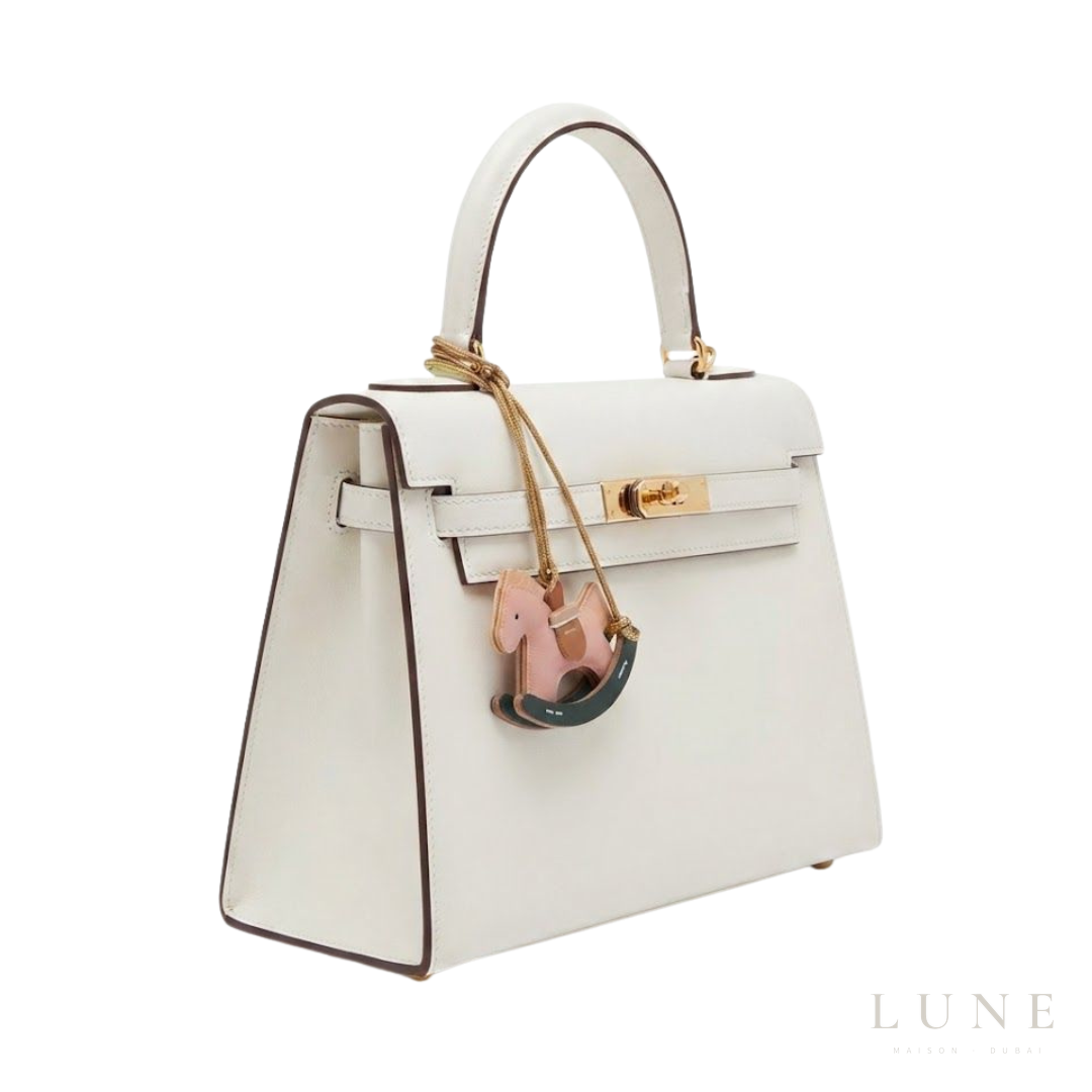 Hermès Kelly Sellier Bag – White - View 3