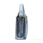 Louis Vuitton Capucines Metallic Silver