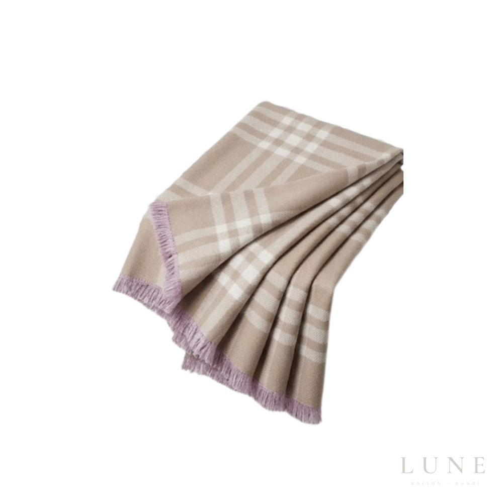 Burberry | Scarf Reversible Check Beige - View 3