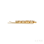 Dior Hairclip Metal Beads Logo Jewelry – Gold