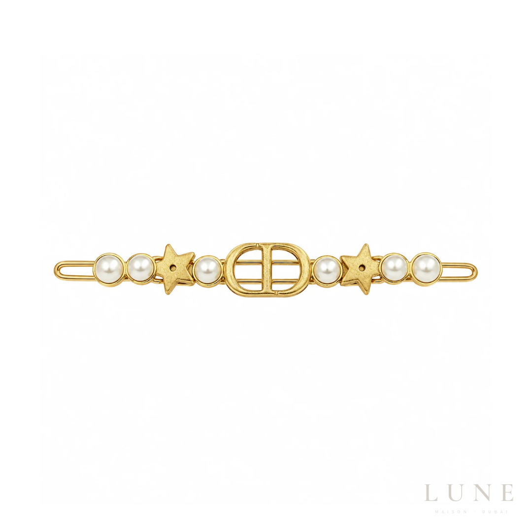 Dior Hairclip Petit Jewelry – Gold