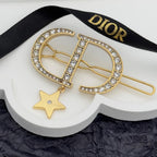 Dior Hairclip Toned Star Jewelry – Gold