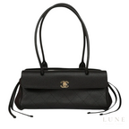 Chanel Bag | Grained Calfskin Stitched Urban Essentials Small Shopping Bag – Black