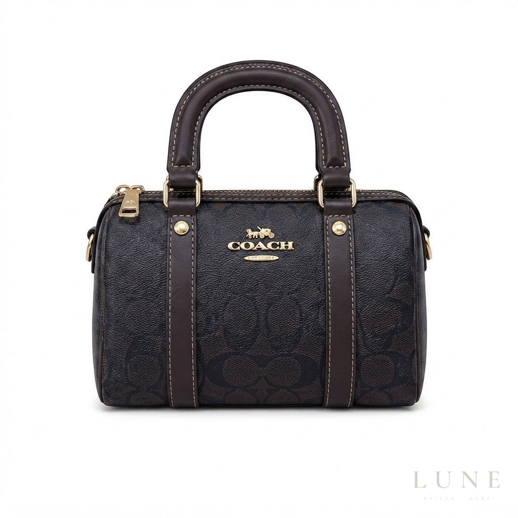 Coach mini barrel – Brown - View 1