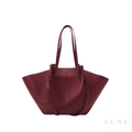 Polène Cyme Mini Bag Burgundy Ebony