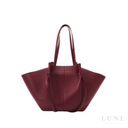 Polène Cyme Mini Bag Burgundy Ebony