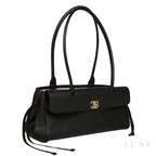 Chanel Bag | Grained Calfskin Stitched Urban Essentials Small Shopping Bag – Black