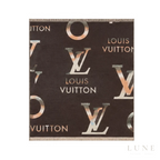 Louis Vuitton Monogram Scarf – Dark Brown