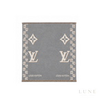 Louis Vuitton Monogram Light Scarf – Gray