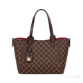 Louis Vuitton Damier Ebene Hampstead MM Tote Bag Brown Bag - Image 1