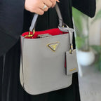 Small Saffiano Panier Bag