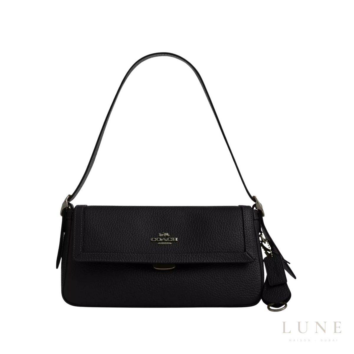 Coach Etta Small Flap Black