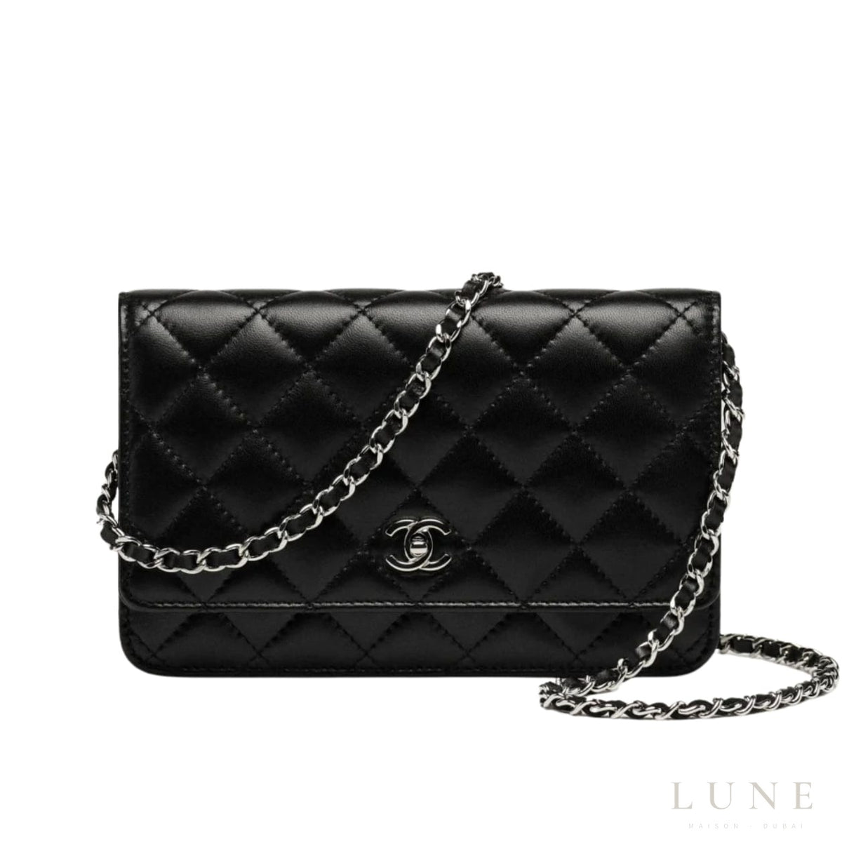 Chanel Classic Black Leather