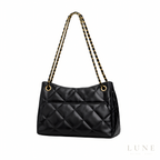 Chanel 25 Small Hobo Bag Suede Black