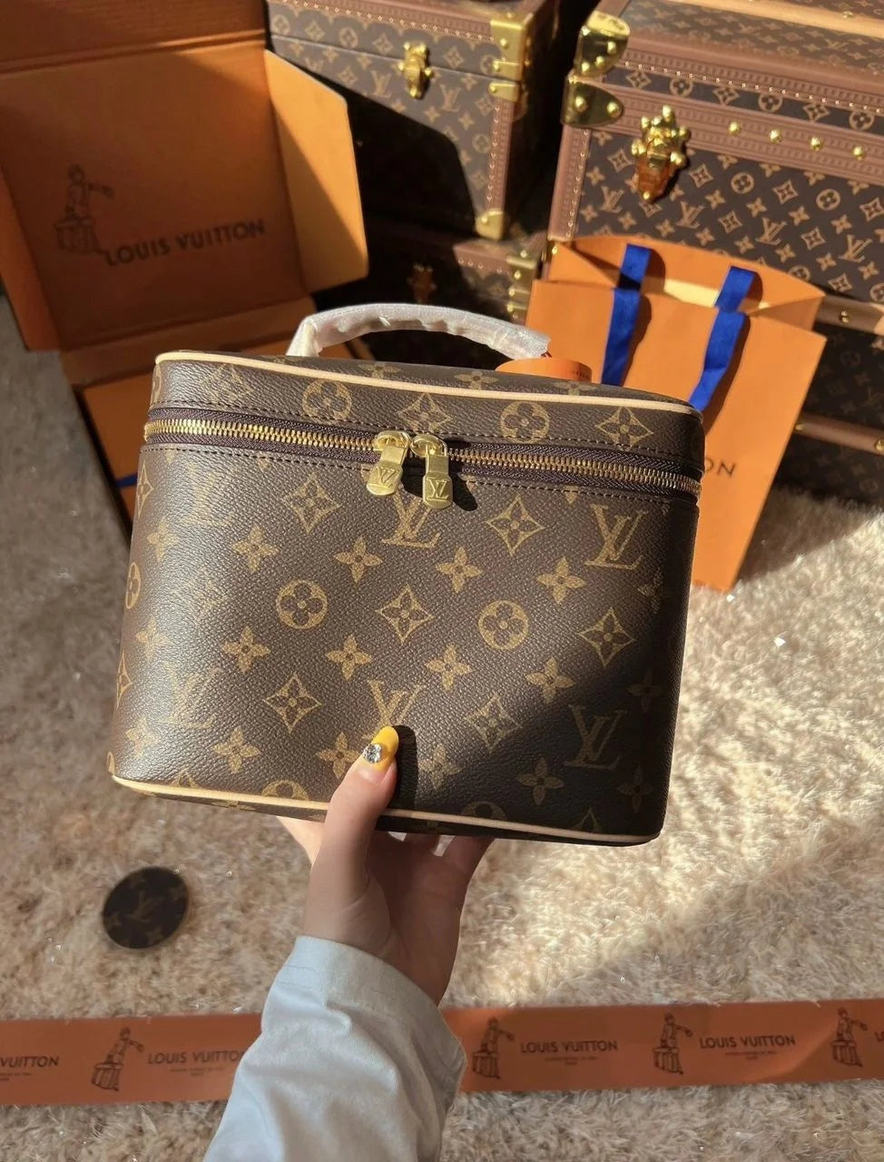 Nano Nice Monogram Vanity Bag
