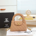 Chanel Kelly Shopper Bag – Beige Quilted - View 3