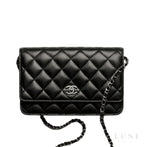 Chanel Classic Black Leather