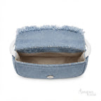 Diesel 1DR Shoulder Bag – Light Blue Denim - View 2