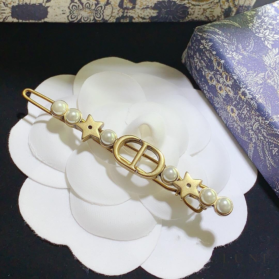 Dior Hairclip Petit Jewelry – Gold