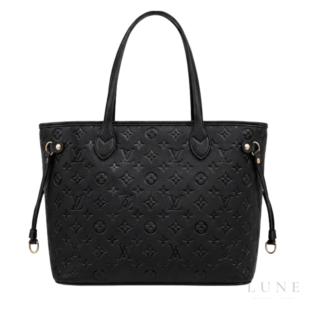 Louis Vuitton Neverfull Tote – Black