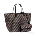 Goyard Saint Louis Tote Bag PM – Black - View 1