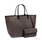 Goyard Saint Louis Tote Bag PM – Black - View 1